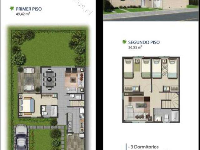 Arriendo Casa aislada 3d3b en Parronales de Buin