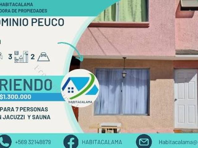 ARRIENDO CASA AMOBLADA