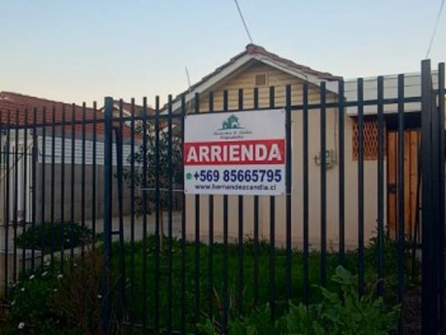 Arriendo Casa Cerca de Hospital Regional en Rancagua