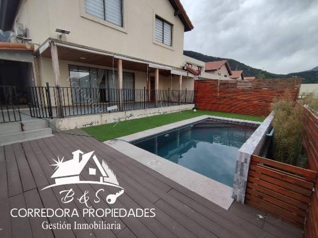 Arriendo casa en Hacienda el Peñón,Puente Alto