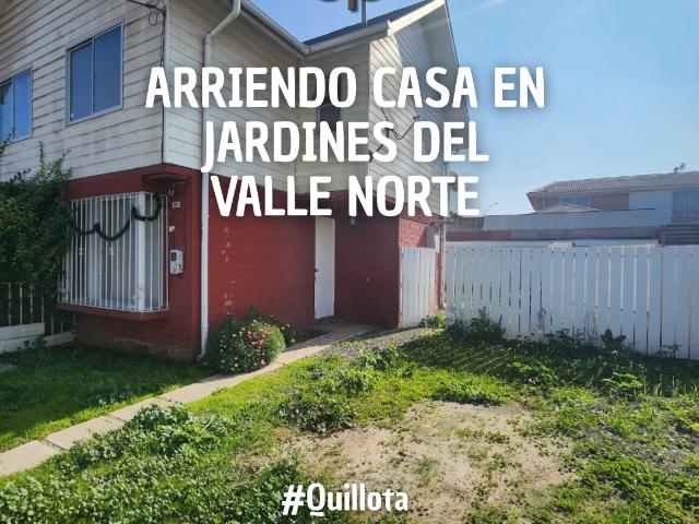 Arriendo Casa en Jardines del Valle Norte Quillota