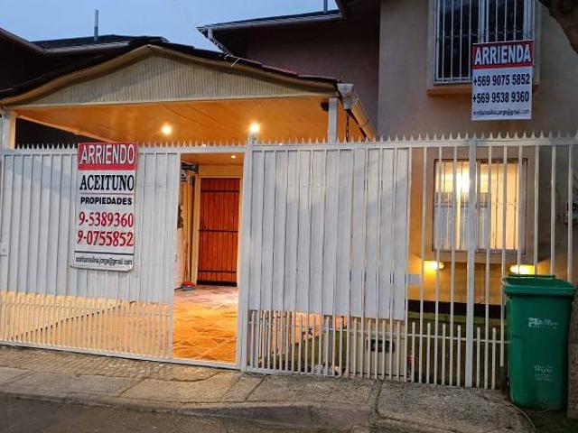 ARRIENDO CASA EN SAN BERNARDO