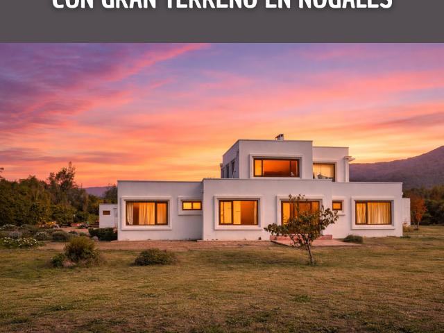 Arriendo casa patronal con piscina y gran terreno en Nogales