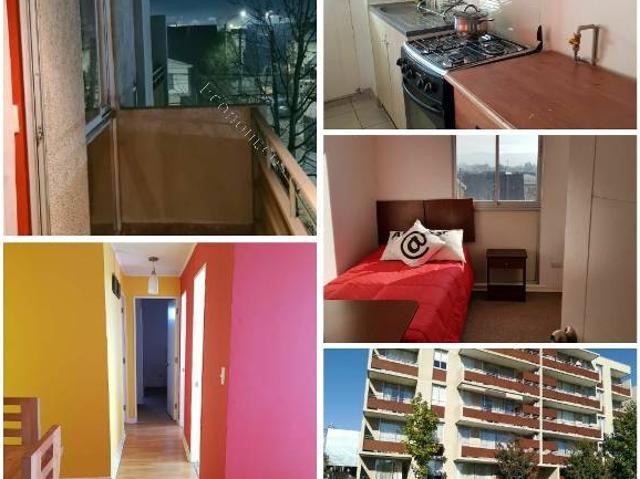 Arriendo Comodo Departamento Condominio Santa Maria Talca