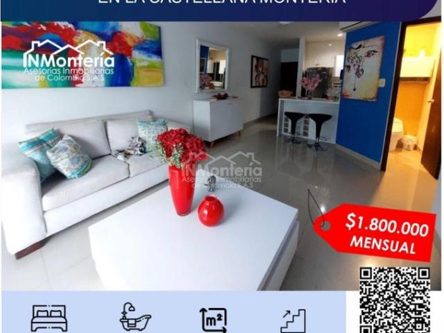 ARRIENDO DE APARTAESTUDIO AMOBLADO EN LA CASTELLANA MONTERIA