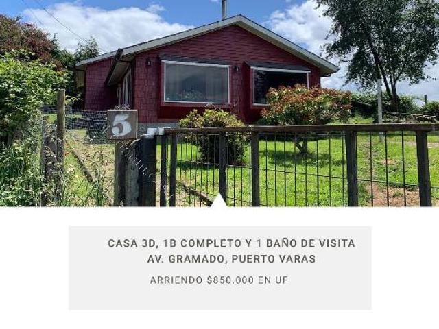 Arriendo de casa céntrica en Puerto Varas