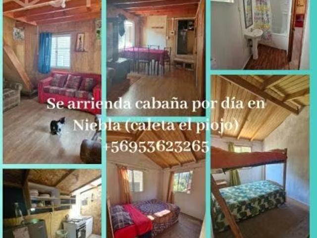 Arriendo de Casas en Valdivia | Cabaña en Niebla 2 Dormitorios por CLP 35000.00
