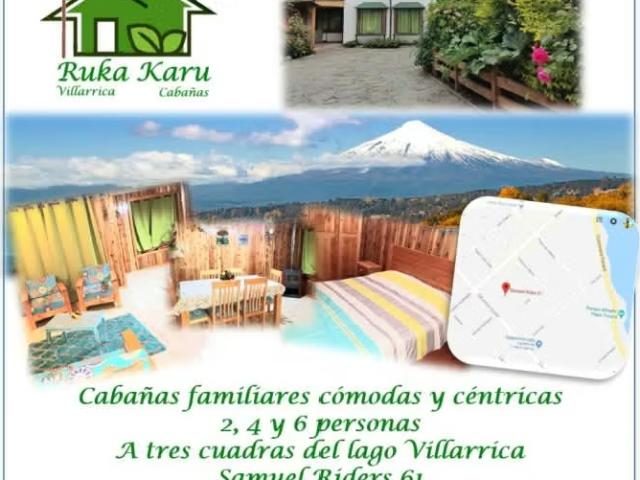 Arriendo de Casas en Villarrica | Casa SAMUEL RIDERS 3 Dormitorios por CLP 460000.00