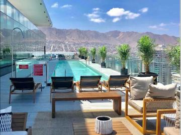 Arriendo de Departamentos en Antofagasta | Se Arrienda Departamento 1 Dormitorio Amoblado en edificio Puerto Nuevo Valor 1.100.000 Gastos Comunes incluidos 1 Dormitorios por CLP 1100. 00