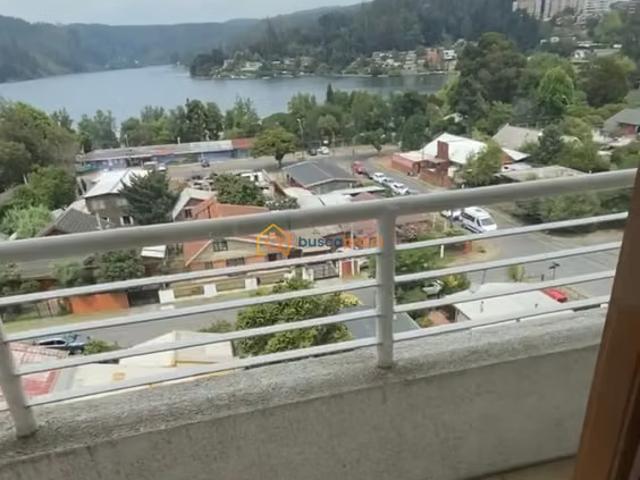 Departamentos en arriendo en concepción | arriendo a pasos puente llacolen 1d 1b con estacionamiento vista a laguna 1 dormitorios por clp 450000.00