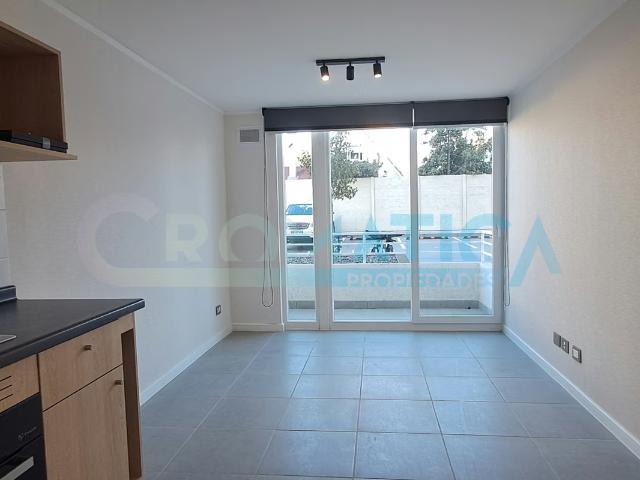 Arriendo de Departamentos en Rancagua | Depto. Nuevo Primer Piso, 1 Dormitorio, G. C. incluido, Cond. Santa Blanca 1 Dormitorios por CLP 390000.00