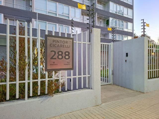 Departamentos en arriendo en San Joaquín | Pintor Cicarelli 288 1 Est [3627 4] 2 dormitorios por USD 430000.00