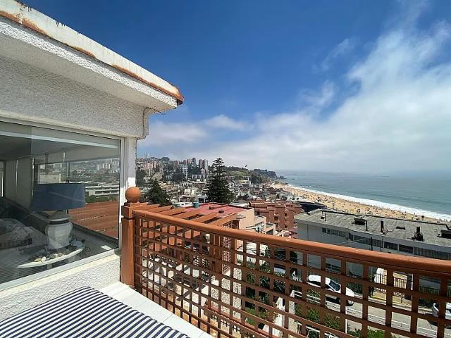 Arriendo de departamentos en viña del mar | arriendo espectacular depto 5d5b reñaca, vista al 5 dormitorios por clf 68.00