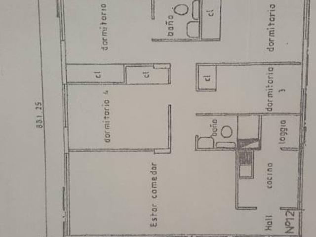Arriendo Depto 4 Dorm 2 baños frente Parque Ohiggins