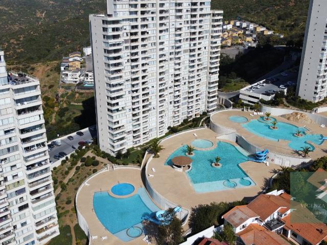 Arriendo Depto 3D2B1E reñaca vista al mar