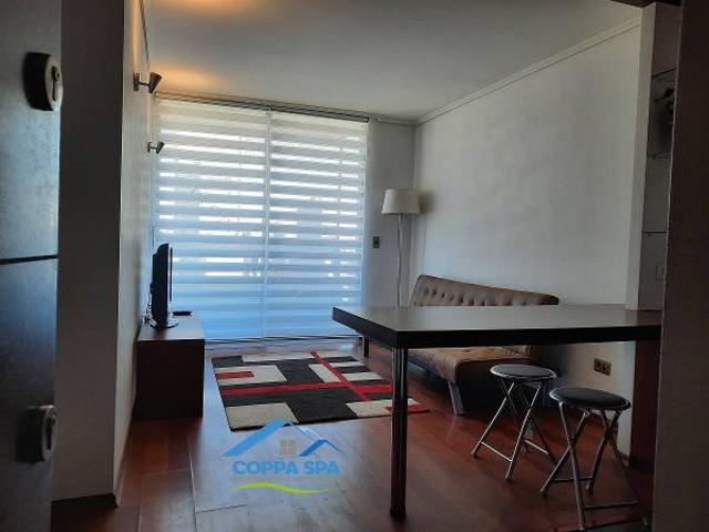 Arriendo depto amoblado 50 m2 Metro Santa Isabel