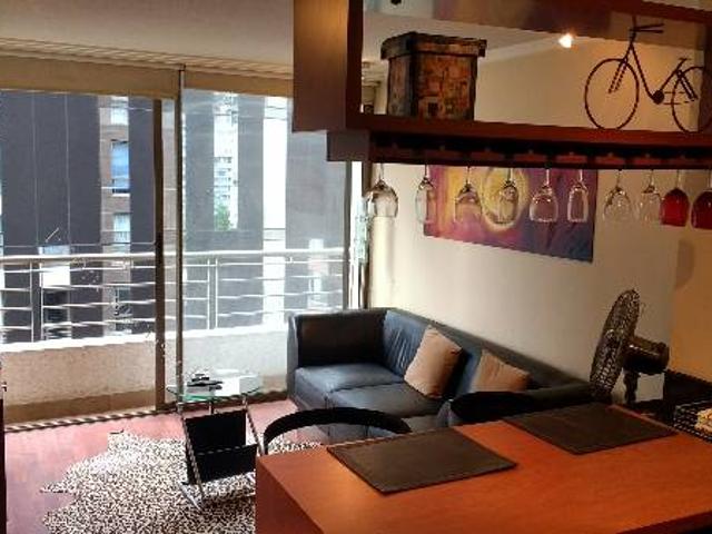 Arriendo Depto Amoblado, cerca Mall Costanera Center