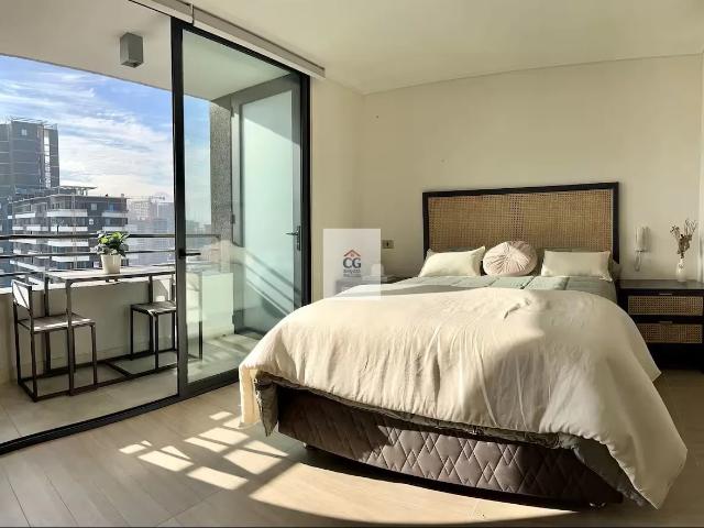 Arriendo depto. completamente amoblado en ñuñoa arriendo: $