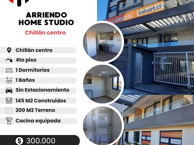 ARRIENDO DEPTO HOME STUDIO CHILLAN CENTRO