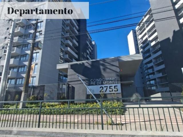 Arriendo Departamento 2D/1B en Condominio Pie de Monte, San Pedro de La Paz