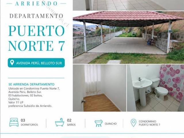 Arriendo departamento