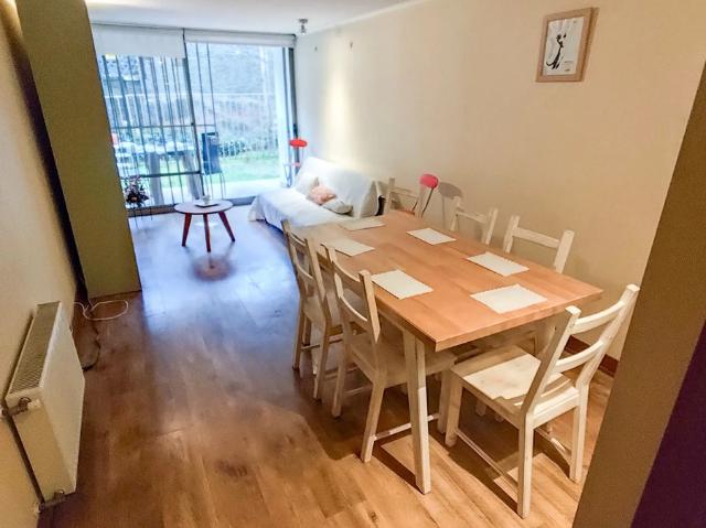 Arriendo departamento con patio 3d2b barrio eliecer parada