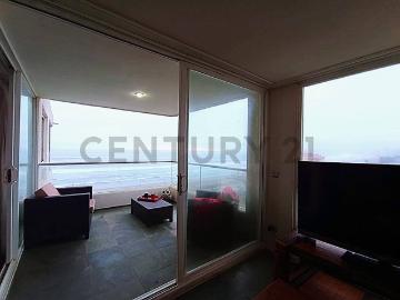 Arriendo departamento amoblado 1° línea, La Serena