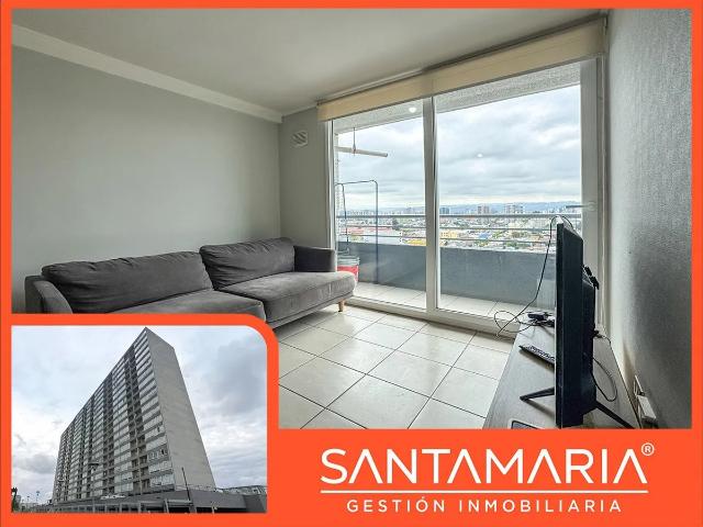 Arriendo departamento amoblado 2 dorm. en rozas, concepción