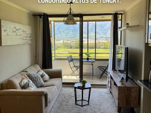 ARRIENDO – Departamento amoblado en Altos de Yungay, Quillota