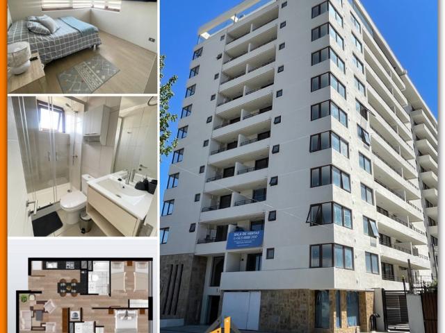 Arriendo Departamento Amoblado en Edificio Monteprado
