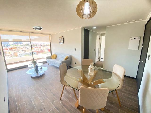 Arriendo departamento amoblado nuevo 2d/2b