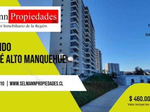 Arriendo departamento en Alto Manquehue. Quilpué