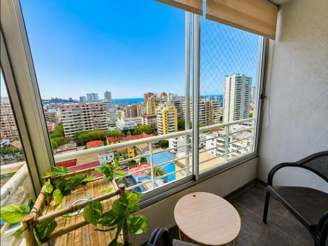 Arriendo departamento en uno poniente sin amoblar viña del mar