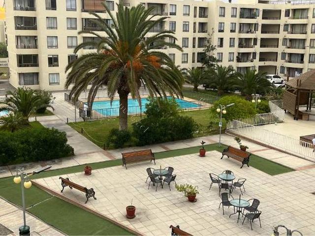 Arriendo departamento equipado condominio Doña Laura