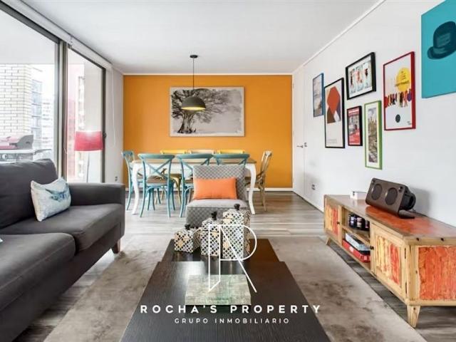 Arriendo Departamento Las condes disponible enero 26 amplio departamento amoblado 4d+2b+2e+1b