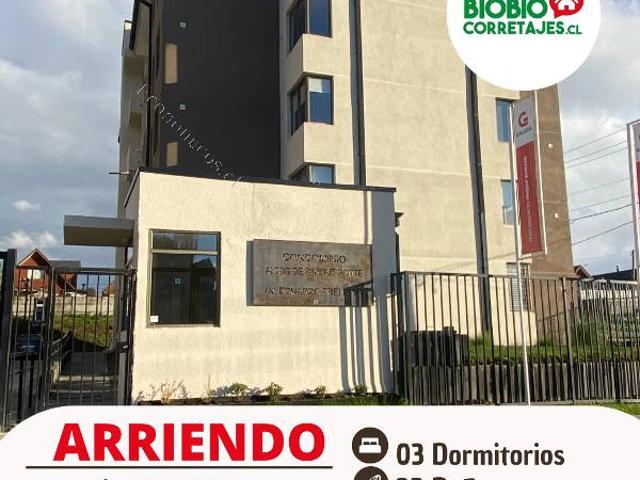 ARRIENDO DEPARTAMENTO NUEVO EN CONDOMINIO
