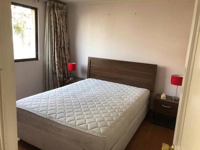 Arriendo departamento semi amoblado en providencia
