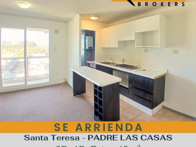 Arriendo departamento padre las casas avda huichahue/pulmahue/ruta 5