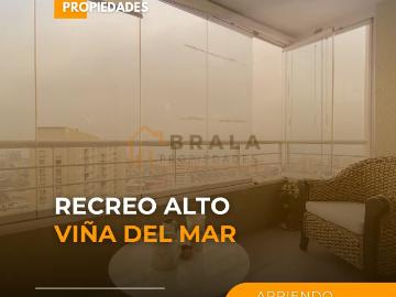 Arriendo departamento recreo alto, viña del mar