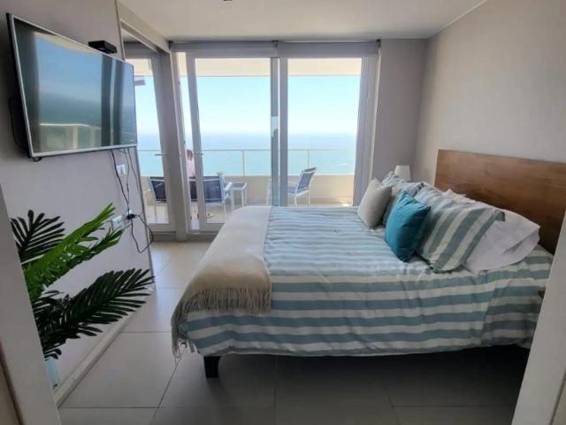 Arriendo departamento un dormitorio con vista al mar