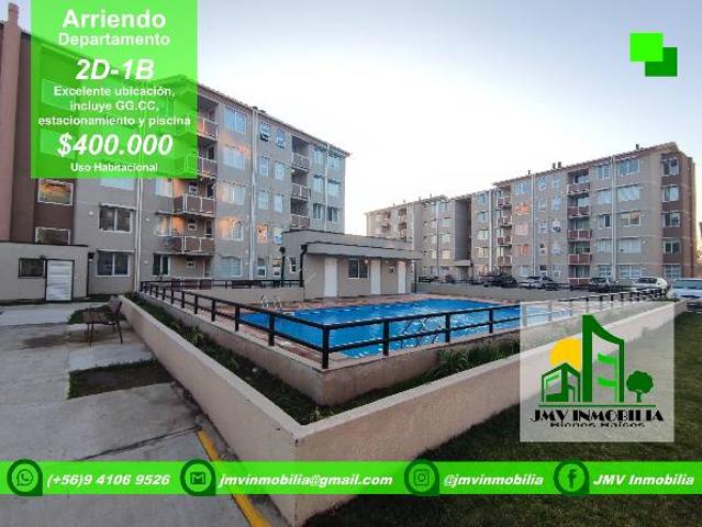 Arriendo Departamento Volcán Copahue JMV Inmobilia