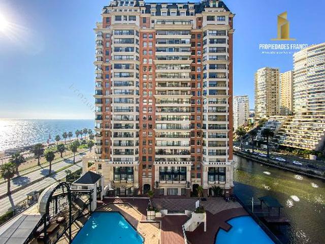ARRIENDO DPTO AMOBLADO VISTA AL MAR 4D 3B. PUERTO PACÍFICO
