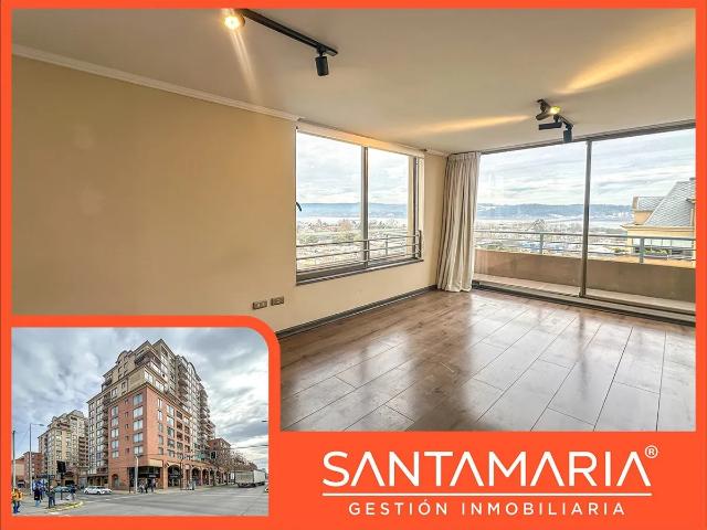 Arriendo dpto 2 dorm. con estac en san martín, concepción