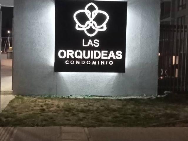 Arriendo dpto 2 dorm, Condominio las Orquídeas