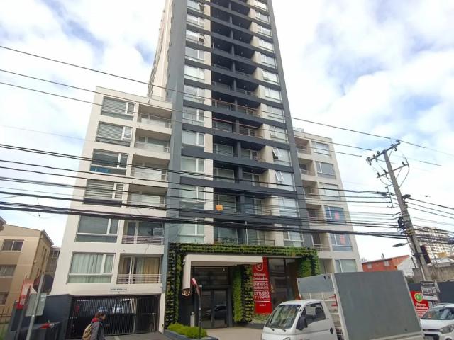 Arriendo estudio nuevo 25m2 edificio vive ainavillo