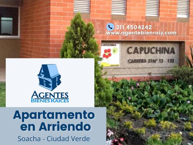ARRIENDO ESTUPENDO APARTAMENTO PARA ESTRENAR SOACHA CIUDAD VERDE CONJUNTO CAPUCHINA