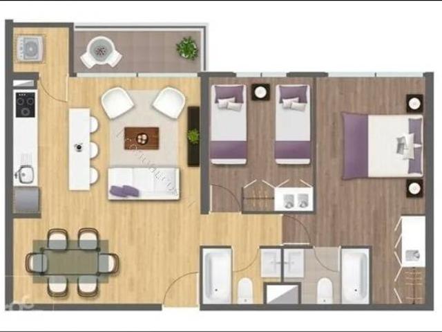 Arriendo Excelente Dpto de 2D, Entrega 20 abril