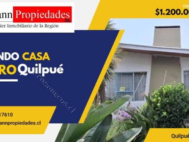 Arriendo gran casa en pleno centro de Quilpué