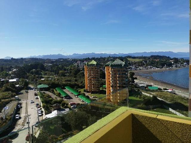 Arriendo hermoso depto amoblado con Vista al Volcan y Playa