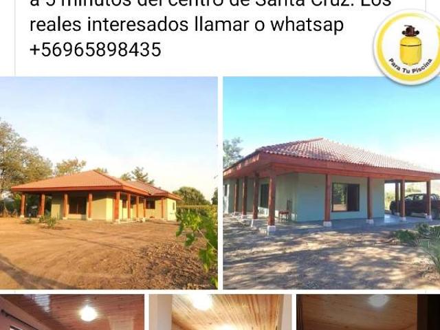Arriendo Linda Casa nueva en santa cruz